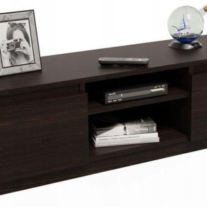Szafka stolik RTV 120 EX3 wenge półka regał 220949 Szafka stolik RTV 120 EX3 wenge półka regał 220949