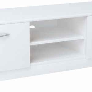 Szafka stolik RTV 2DC 120cm BIAŁA komoda regał 228126 Szafka stolik RTV 2DC 120cm BIAŁA komoda regał 228126