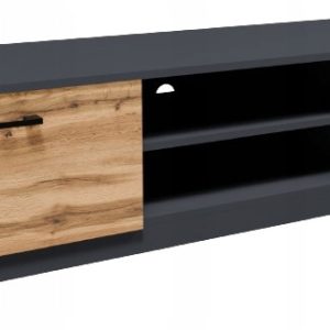 Szafka stolik RTV 2DC 160cm GRAFIT-WOTAN komoda antracyt ROB 228130 Szafka stolik RTV 2DC 160cm GRAFIT-WOTAN komoda antracyt ROB 228130