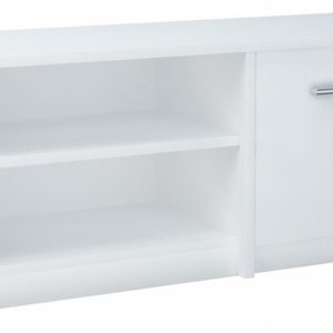 Szafka stolik RTV BODO 1D 100 BIAŁA regał komoda 227719 Szafka stolik RTV BODO 1D 100 BIAŁA regał komoda 227719