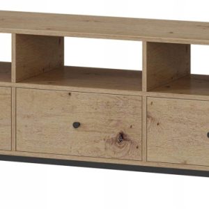 Szafka stolik RTV z szufladami i półkami stylu industrialny loft rustykalny 940001 Szafka stolik RTV z szufladami i półkami stylu industrialny loft rustykalny 940001