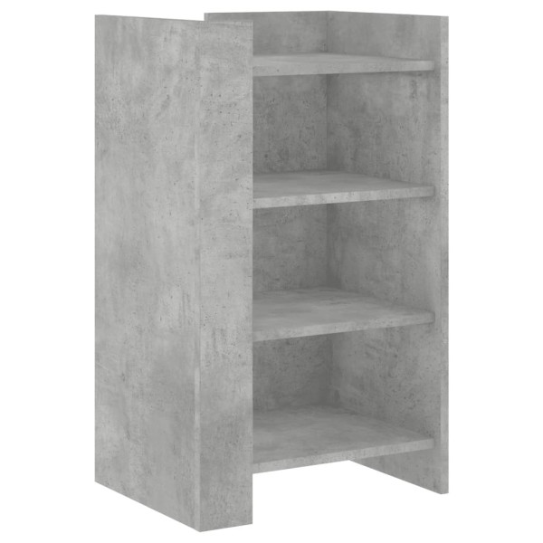 Szafka Szara Beton 45x35x75 cm do Salonu Pokoju Sypialni 740517