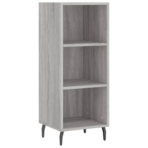 Szafka Szara Dąb Sonoma 34.5×32.5×90 cm do Salonu Pokoju Sypialni 740821 Szafka Szara Dąb Sonoma 34.5×32.5×90 cm do Salonu Pokoju Sypialni 740821