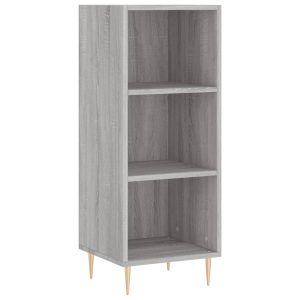 Szafka Szara Dąb Sonoma 34.5×32.5×90 cm do Salonu Pokoju Sypialni 740822 Szafka Szara Dąb Sonoma 34.5×32.5×90 cm do Salonu Pokoju Sypialni 740822