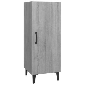 Szafka Szara Dąb Sonoma 34.5x34x90 cm do Salonu Pokoju Sypialni 740107 Szafka Szara Dąb Sonoma 34.5x34x90 cm do Salonu Pokoju Sypialni 740107