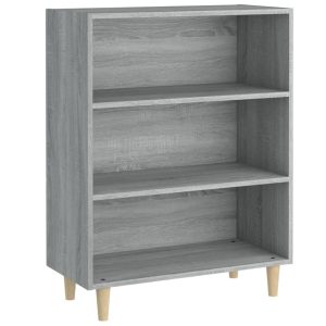 Szafka Szara Dąb Sonoma 69.5×32.5×90 cm do Salonu Pokoju Sypialni 740262 Szafka Szara Dąb Sonoma 69.5×32.5×90 cm do Salonu Pokoju Sypialni 740262