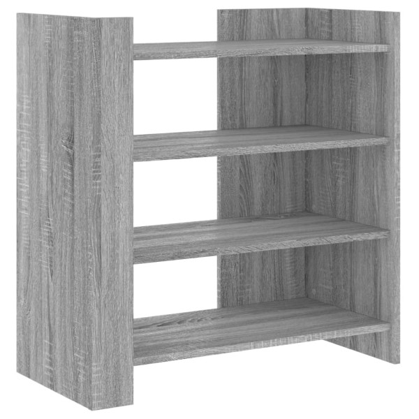 Szafka Szara Dąb Sonoma 73.5x35x75 cm do Salonu Pokoju Sypialni 740519