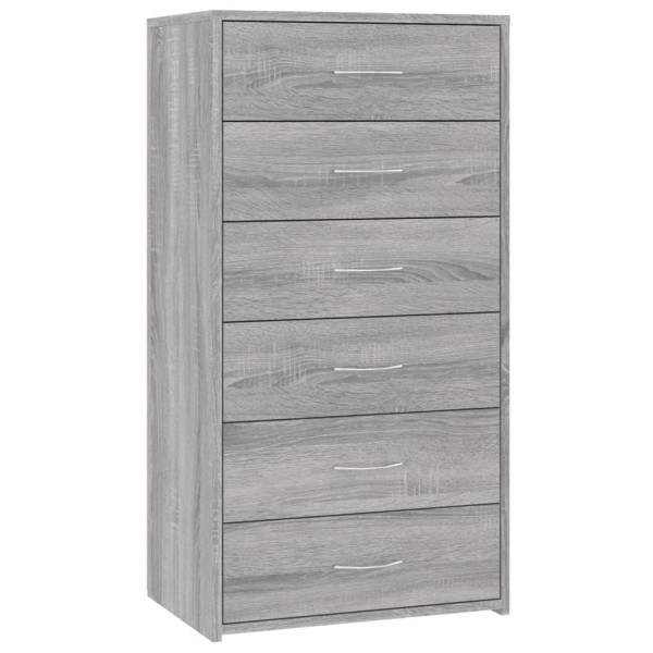Szafka Szary Materiał drewnopochodny vidaXL 569431