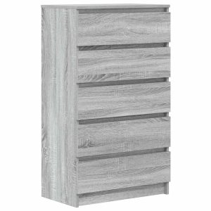 Szafka Szary Materiał drewnopochodny vidaXL 569371 Szafka Szary Materiał drewnopochodny vidaXL 569371