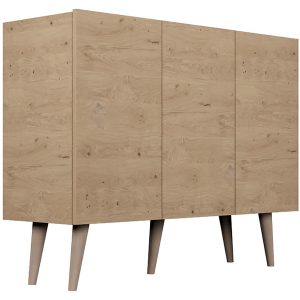 Szafka Toronto 120 cm trzydrzwiowa dąb artisan 102404
