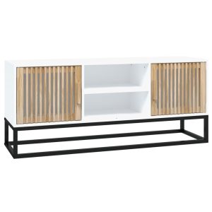 Szafka TV Biały Materiał drewnopochodny vidaXL 381554