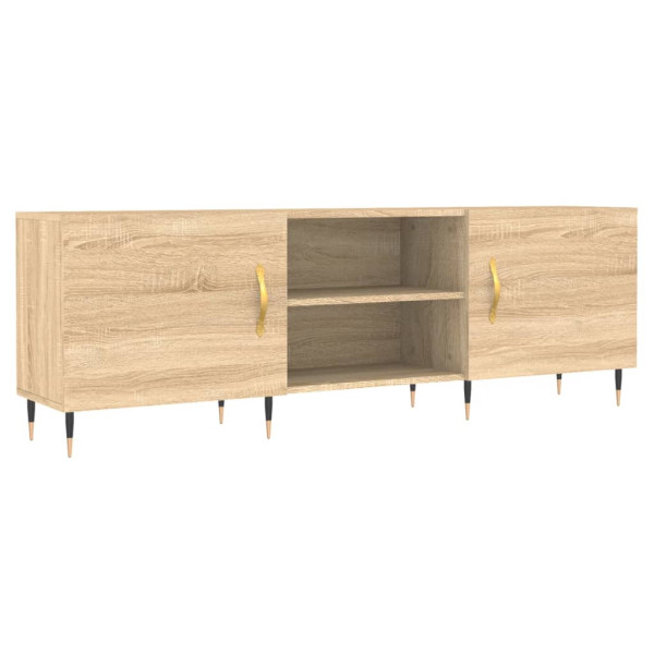 Szafka TV dąb sonoma 150x30x50 cm materiał drewnopochodny 865114