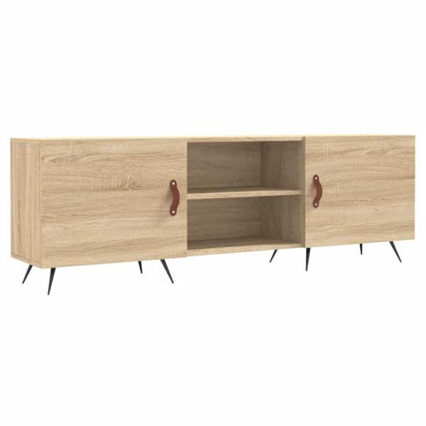 Szafka TV dąb sonoma 150x30x50 cm materiał drewnopochodny 867051