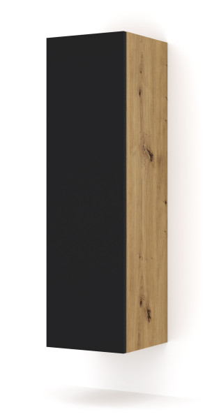 Szafka wisząca DUO 120 dąb artisan / czarny mat 240474