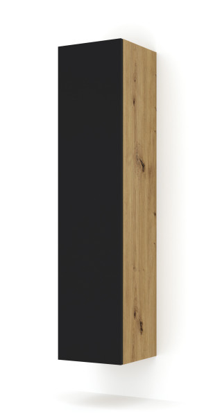 Szafka wisząca DUO 150 dąb artisan / czarny mat 240475