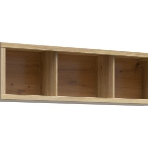 Szafka wisząca Kaspian 143 cm otwarta dąb mauvella 1064883 Szafka wisząca Kaspian 143 cm otwarta dąb mauvella 1064883