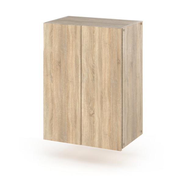 Szafka wisząca łazienkowa dąb sonoma 40cm słupek pralka 377091