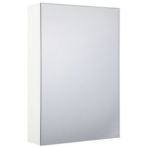 Szafka wisząca łazienkowa z lustrem PRIMAVERA 40 cm 60 cm Biały 127133