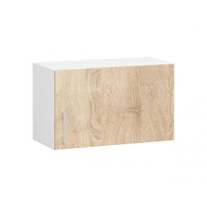 Szafka wisząca, okapowa, SARA, 60x31x29, biel, dąb sonoma | TYLETEGOTU 989072 Szafka wisząca, okapowa, SARA, 60x31x29, biel, dąb sonoma | TYLETEGOTU 989072