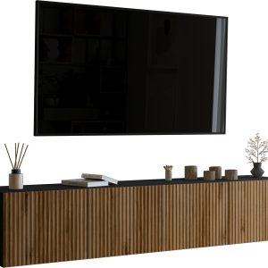 Szafka wisząca rtv 200 cm ryflowana LORI 992500 Szafka wisząca rtv 200 cm ryflowana LORI 992500