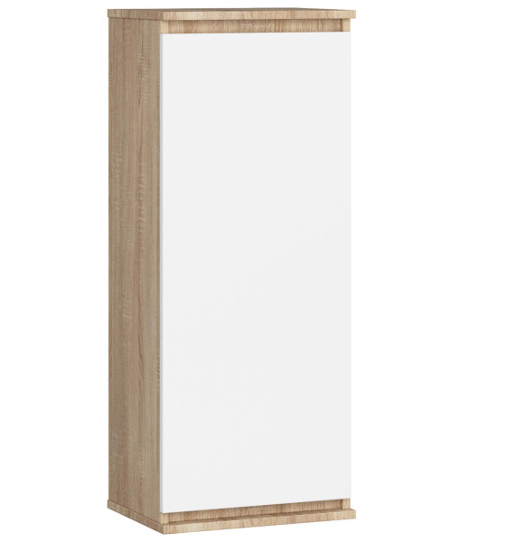 Szafka wisząca W40 Dąb Sonoma, Biały 40x30x99cm 303521