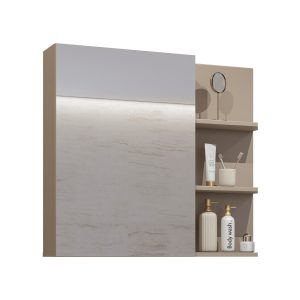 Szafka wisząca z lustrem 78 cm IRVINE do łazienki congo 791390 Szafka wisząca z lustrem 78 cm IRVINE do łazienki congo 791390