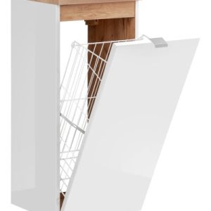 Szafka z koszem na pranie 35 cm CAPRI WHITE 126542 Szafka z koszem na pranie 35 cm CAPRI WHITE 126542