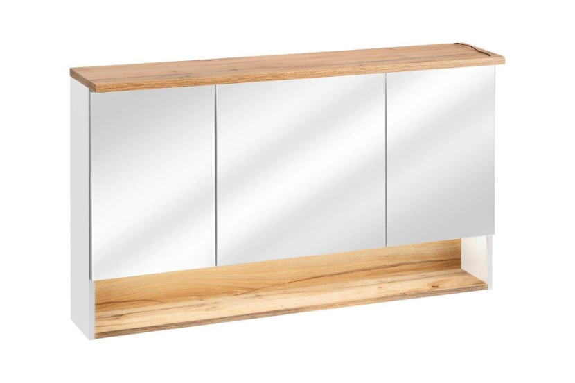 Szafka z lustrem 120 cm Bahama White 176866