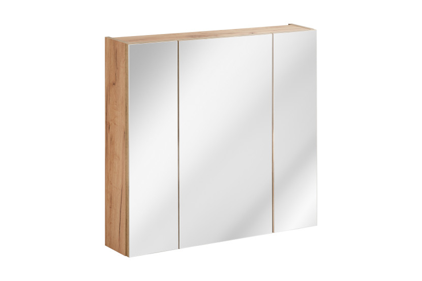 Szafka z lustrem 80 cm CAPRI DĄB 126551