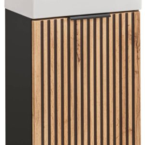 Szafka z umywalką 40 cm Xilo Black Wotan 234610