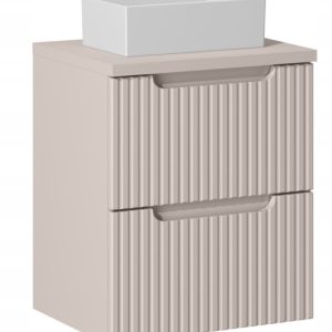 Szafka Z Umywalką 50 cm BLAT 2 Szuflady Ryfle NOVA KASZMIR 290859