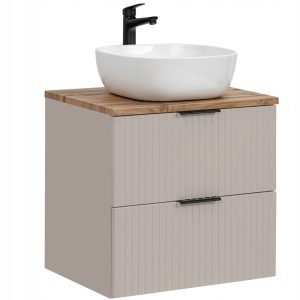 Szafka Z UMYWALKĄ 60 cm BLAT WOTAN RYFLE ADEL KASZMIR 270775