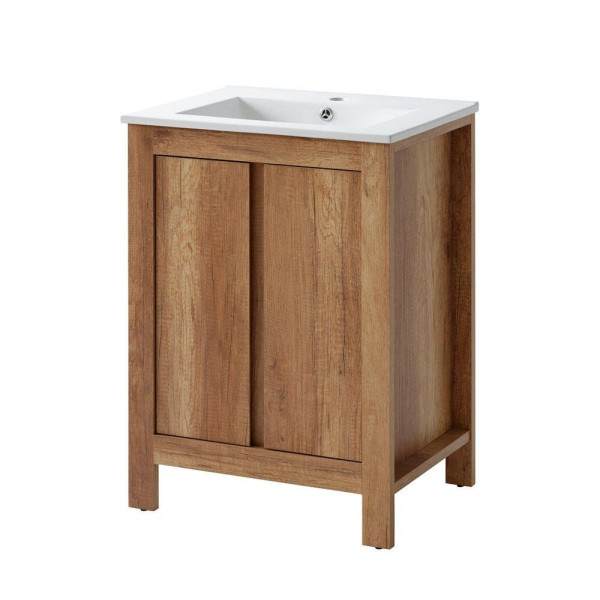 Szafka z umywalką 60 cm Classic Oak 121536