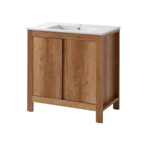 Szafka z umywalką 80 cm Classic Oak 121535 Szafka z umywalką 80 cm Classic Oak 121535