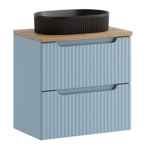 Szafka z Umywalką Nova Denim 60cm z Blatem i Umywalką Nablatową Beyond 979203 Szafka z Umywalką Nova Denim 60cm z Blatem i Umywalką Nablatową Beyond 979203