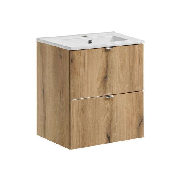 Szafka z Umywalką Nova Oak 50cm z Umywalką Meblową Dance 979179