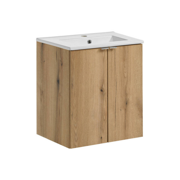 Szafka z Umywalką Nova Oak 50cm z Umywalką Meblową Dance 979163