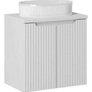 Szafka z Umywalką Nova White 60 cm z Umywalką Nablatową 979196
