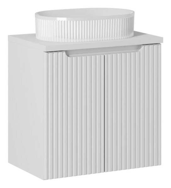 Szafka z Umywalką Nova White 60 cm z Umywalką Nablatową 979196