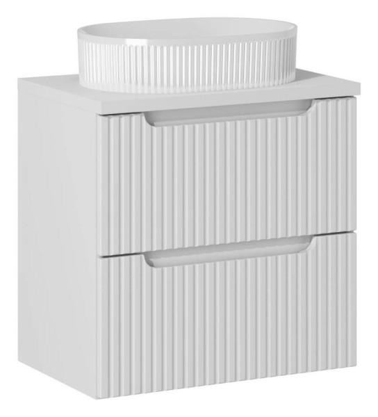 Szafka z Umywalką Nova White 60 cm z Umywalką Nablatową 979251