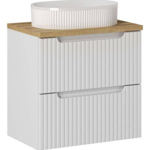 Szafka z Umywalką Nova White 60 cm z Umywalką Nablatową 979172