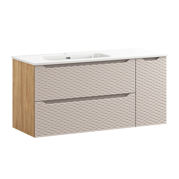 Szafka z Umywalką Ocean Beige 120cm z Umywalką Meblową Go 2 979154