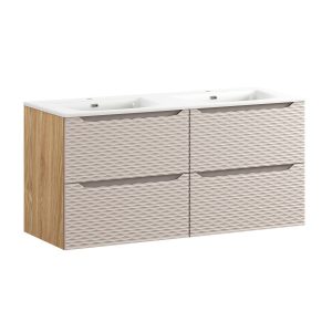 Szafka z Umywalką Ocean Beige 120cm z Umywalką Meblową Sky 979181