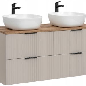 Szafka Z UMYWALKAMI 120 cm BLAT WOTAN RYFLE ADEL KASZMIR 270689