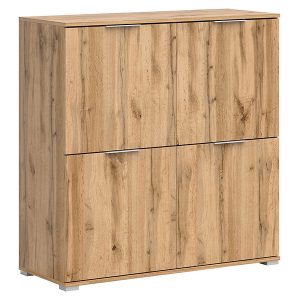 Szafka Zele 104 cm czterodrzwiowa dąb wotan 37279 Szafka Zele 104 cm czterodrzwiowa dąb wotan 37279