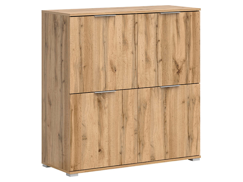 Szafka Zele 104 cm czterodrzwiowa dąb wotan 37279
