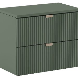 Szałwiowa szafka łazienkowa wisząca pod umywalkę – Zyreon 305291 Szałwiowa szafka łazienkowa wisząca pod umywalkę – Zyreon 305291
