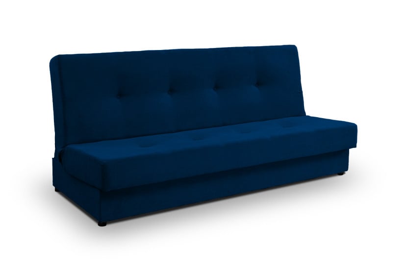 Szara Kanapa rozkładana wersalka z funkcją spania sofa Telen 823384
