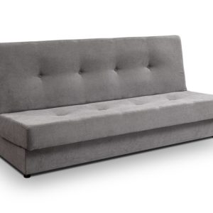 Szara Kanapa rozkładana wersalka z funkcją spania sofa Telen 823385 Szara Kanapa rozkładana wersalka z funkcją spania sofa Telen 823385