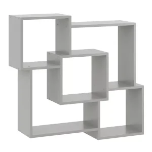 Szara minimalistyczna półka ścienna – Tieno 256347 Szara minimalistyczna półka ścienna – Tieno 256347